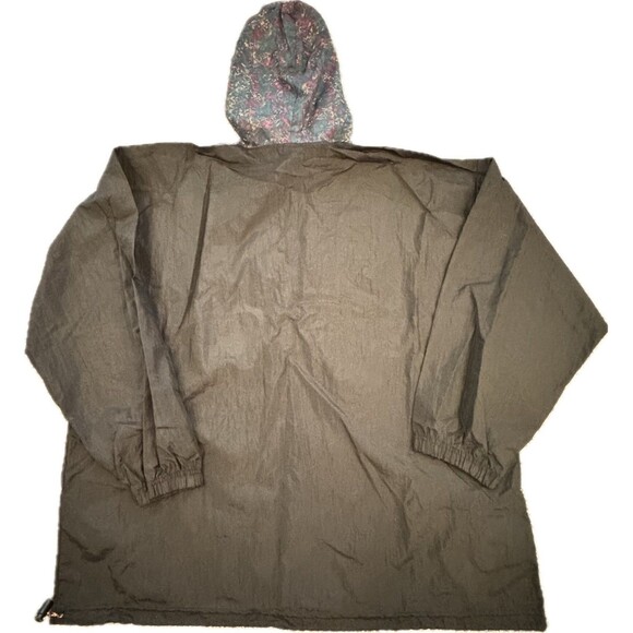 Vintage Pro Spirit 1/2 Zip Windbreaker Jacket Men’s XL Black – Retro 90s Style - Picture 2 of 10